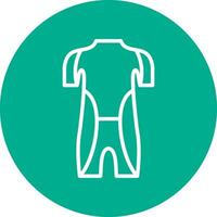 Wet Suit Vector Icon Design