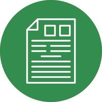 Document Vector Icon Design