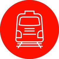 diseño de icono de vector de tren