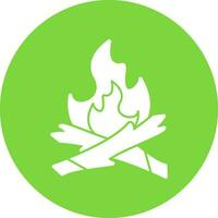 Bonfire Vector Icon Design