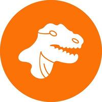 tiranosaurio rex vector icono diseño