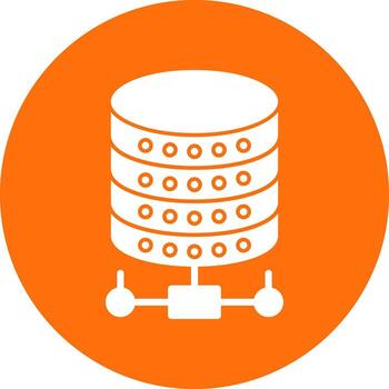 Database Vector Icon Design
