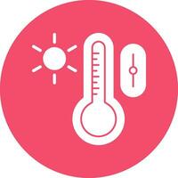 Temperature control Vector Icon Design
