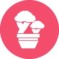 Bonsai Vector Icon Design