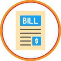 Bill Vector Icon Design