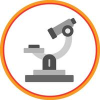 Microscope Vector Icon Design