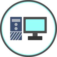 Computer Vector Icon Design