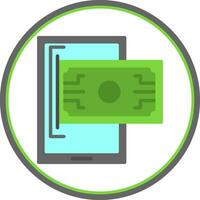 Digital wallet Vector Icon Design