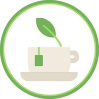 Green tea Vector Icon Design