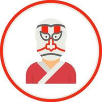 kabuki vector icono diseño