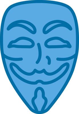 Anonymous Vector Icon Design