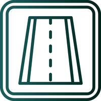 Motorway Vector Icon Design