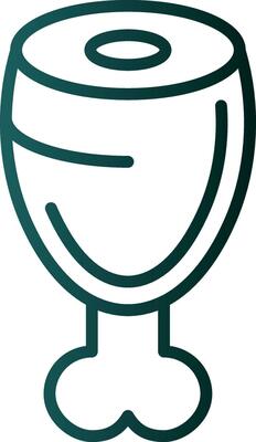 Meat Vector Icon Design