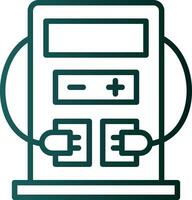 Charging station Vector Icon Design