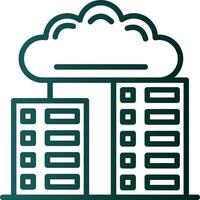 Data center Vector Icon Design