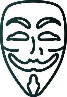 Anonymous Vector Icon Design