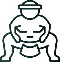 Sumo Vector Icon Design