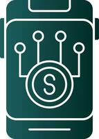 Digital Money Vector Icon Design