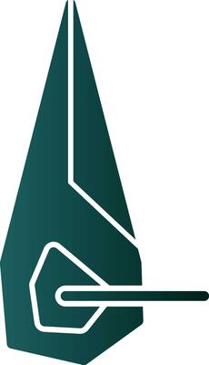 Needle Vector Icon Design