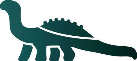 Diplodocus Vector Icon Design