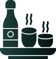 Sake Vector Icon Design