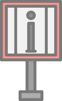 Information Point Vector Icon Design