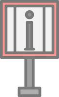 Information Point Vector Icon Design