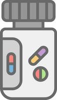 Pills Vector Icon Design