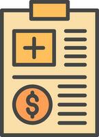 Costs Vector Icon Design