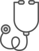 Stethoscope Vector Icon Design