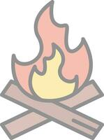 Fire Vector Icon Design