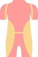 Wet Suit Vector Icon Design