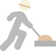 Road Work Vector Icon Design