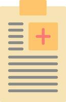 Medical File Vector Icon Design