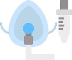 Oxygen Mask Vector Icon Design