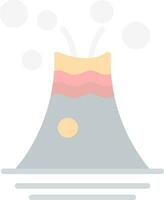 diseño de icono de vector de volcán