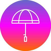 Umbrella Vector Icon Design