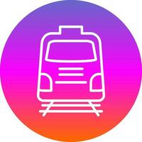 diseño de icono de vector de tren