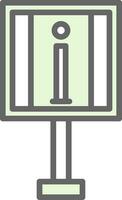 Information Point Vector Icon Design