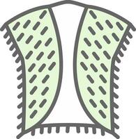 Coat Vector Icon Design
