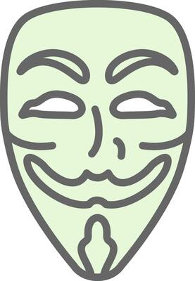 Anonymous Vector Icon Design
