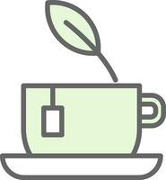 Green tea Vector Icon Design