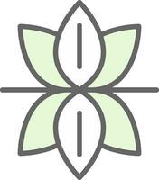 Lotus flower Vector Icon Design