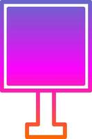 Give Way Vector Icon Design