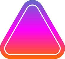 Falling Rocks Vector Icon Design