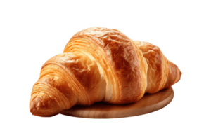 fresco croissant isolado ai generativo png