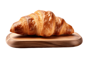 fresco croissant isolado ai generativo png