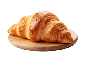 fresco croissant isolado ai generativo png