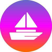 Sailing Vector Icon Design