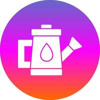 Watering Can Vector Icon Design